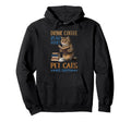 Drink Coffee Read Books Pet Cats Be Hoodie - Novelty Apparel for Adults - T-Shirt, Sweatshirt, Hoodie