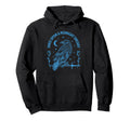 Raven Edgar Allan Poe Hoodie - Custom Art Print Men Women - T-Shirt, Sweatshirt, Hoodie