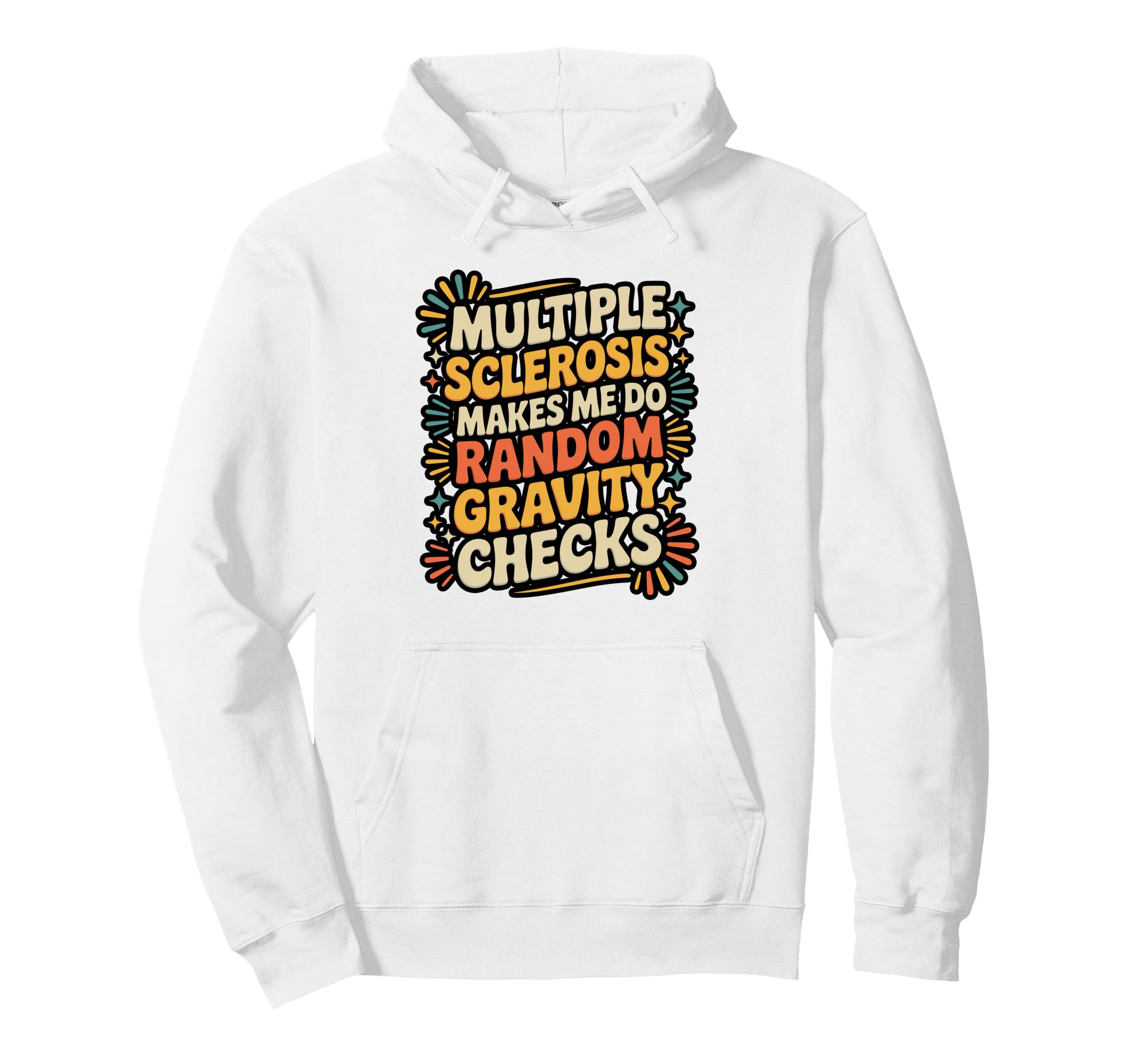 Ms Random Gravity Checks Funny Hoodie - Streetwear Style for Adults - T-Shirt, Sweatshirt, Hoodie