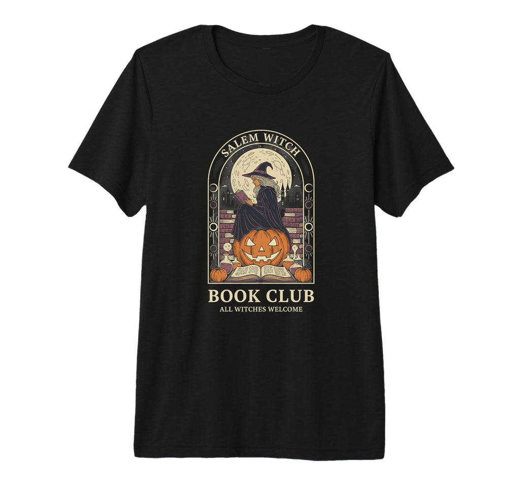 Literary Salem Witch Book Club All T-Shirt - Novelty Apparel for Adults - T-Shirt, Sweatshirt, Hoodie