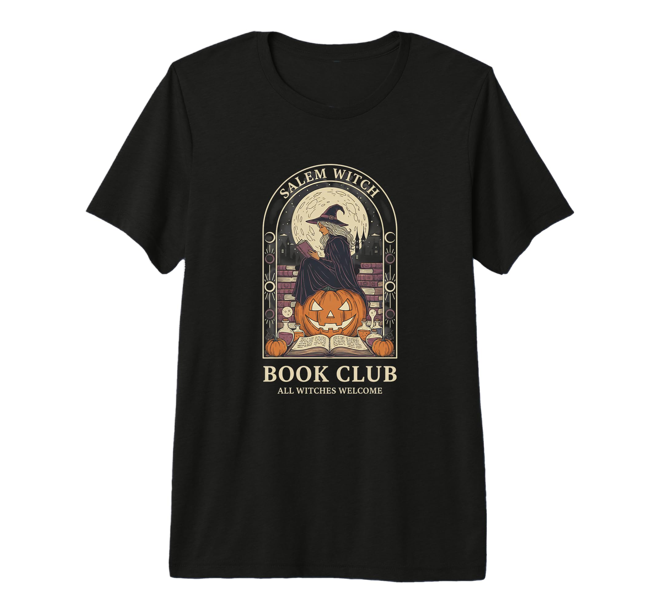 Literary Salem Witch Book Club All T-Shirt - Novelty Apparel for Adults - T-Shirt, Sweatshirt, Hoodie