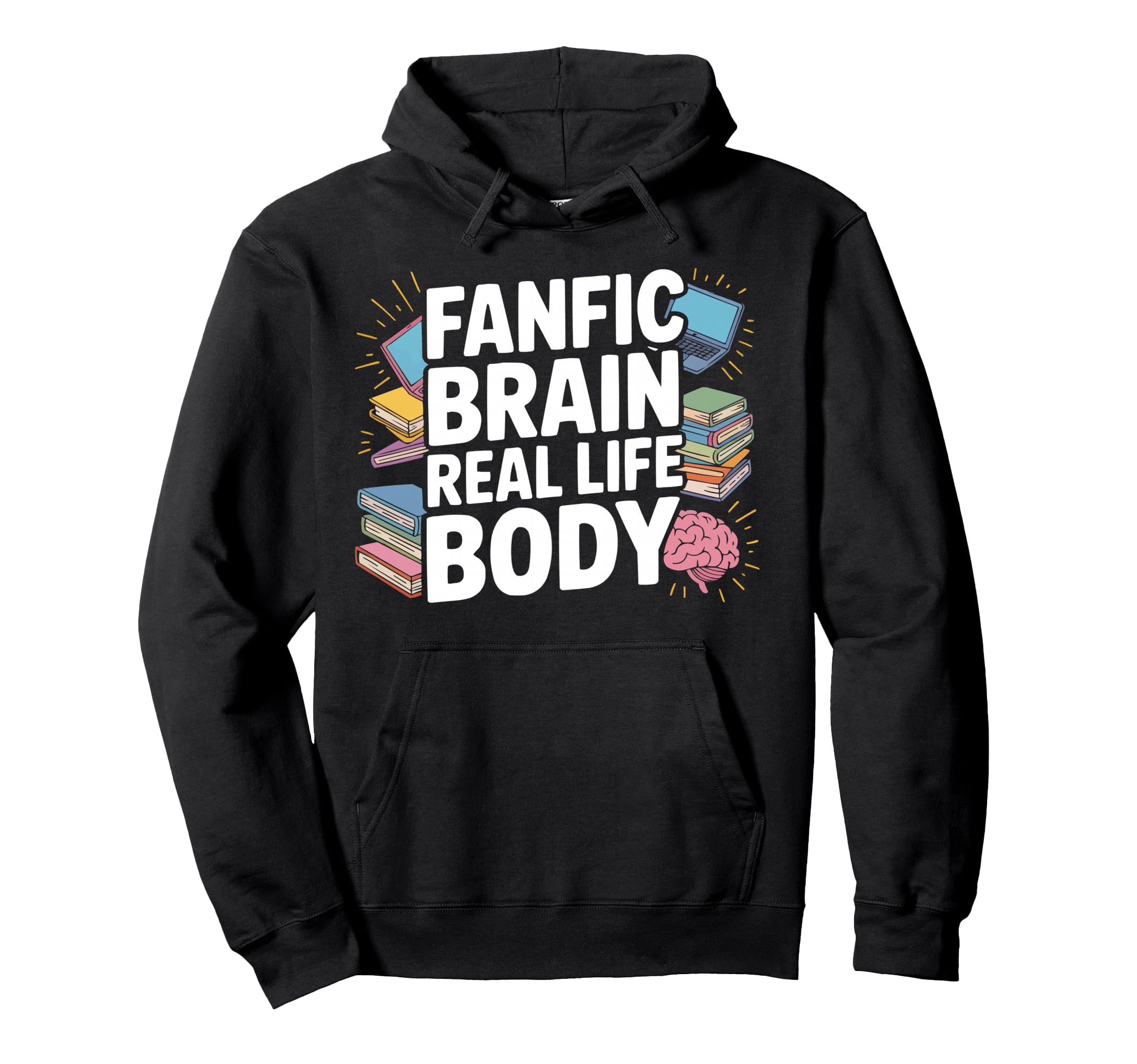 Fanfic Fanfiction Lover Literature Hoodie - Custom Art Print for Adults - T-Shirt, Sweatshirt, Hoodie
