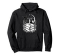 Stack Books Dragon And Wolf Bookworm Hoodie - Streetwear Style for Adults - T-Shirt, Sweatshirt, Hoodie