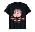 End Stigma Mental Health Matters T-Shirt - Minimalist Print Men Women - T-Shirt, Sweatshirt, Hoodie