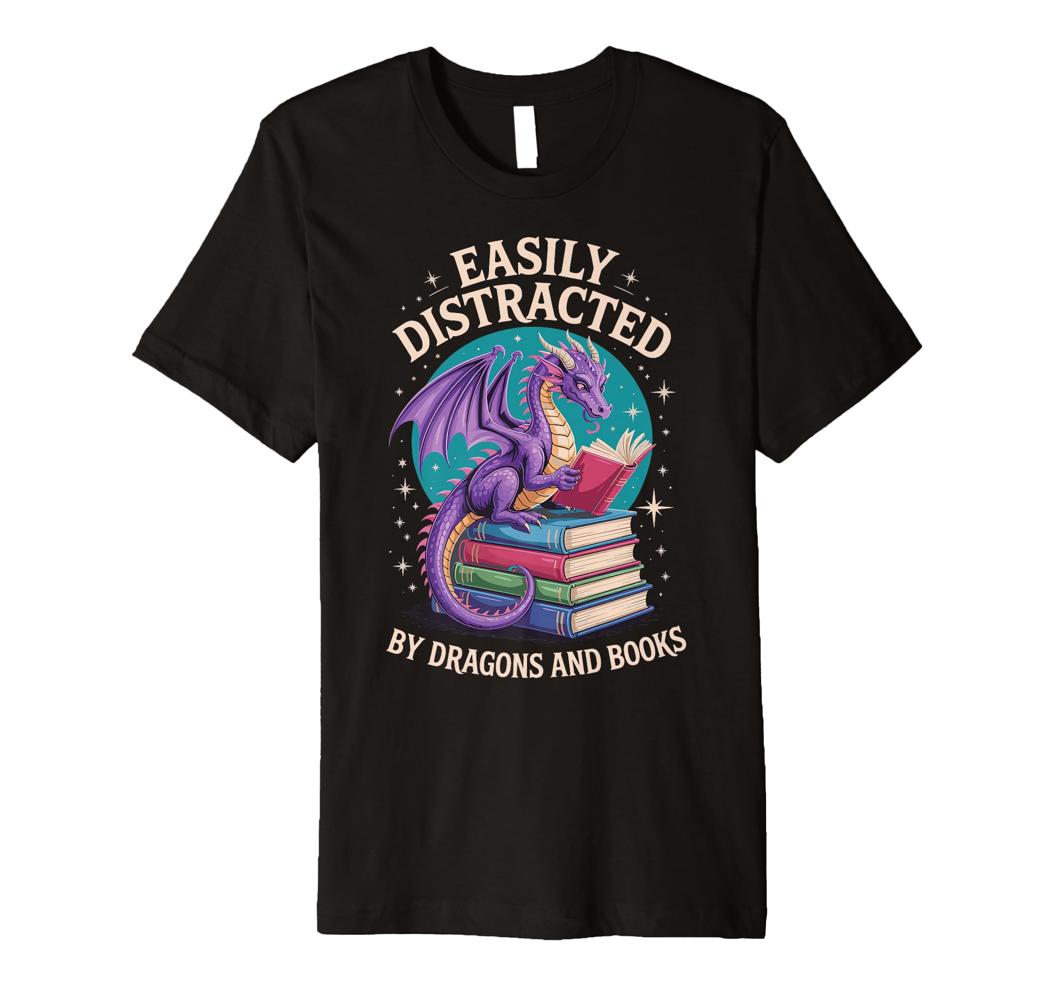 Easily Distracted Dragons And T-Shirt - Casual Everyday Wear Men Women - T-Shirt, Sweatshirt, Hoodie