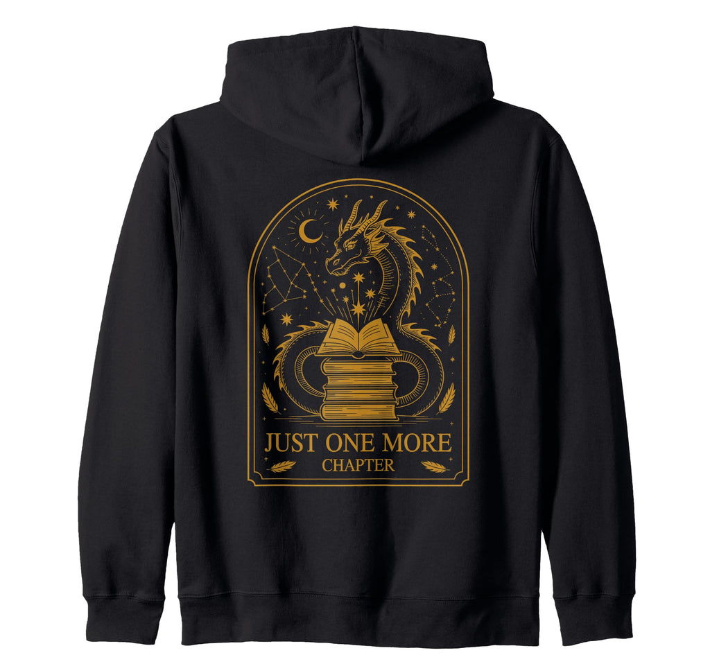 Just One More Chapter Cat Reading Sweatshirt - Streetwear Style for Adults - T-Shirt, Sweatshirt, Hoodie