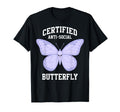 Certified Anti Social Butterfly T-Shirt - Streetwear Style Men Women - T-Shirt, Sweatshirt, Hoodie
