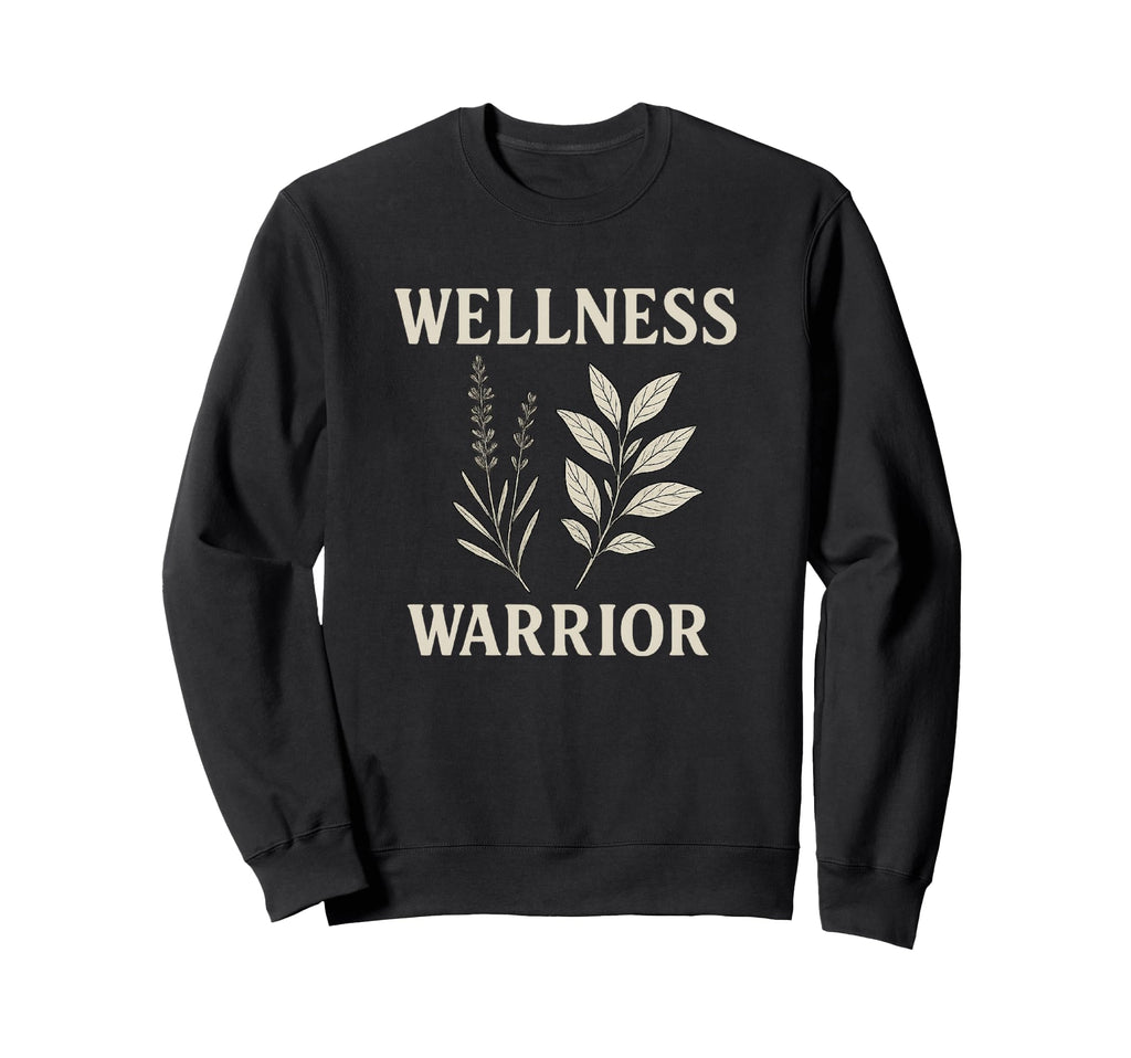 Wellness Warrior Holistic Health Self Sweatshirt - Graphic Print Unisex - T-Shirt, Sweatshirt, Hoodie