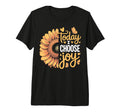 Today I Choose Joy Tri Blend T-Shirt - Streetwear Style for Adults - T-Shirt, Sweatshirt, Hoodie