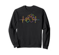 Dog Paw Heartbeat Sweatshirt - Unique Graphic Men Women - T-Shirt, Sweatshirt, Hoodie