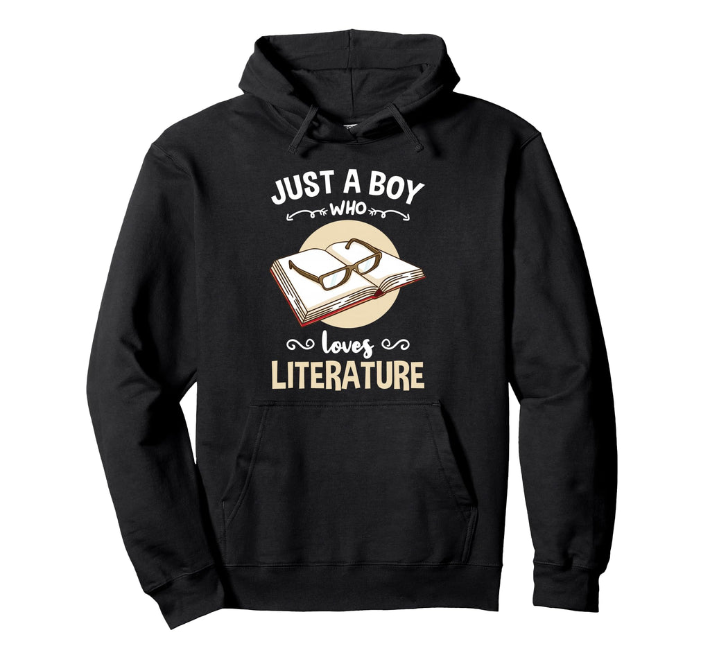 Just Who Loves Literature Reading Hoodie - Custom Art Print Men Women - T-Shirt, Sweatshirt, Hoodie