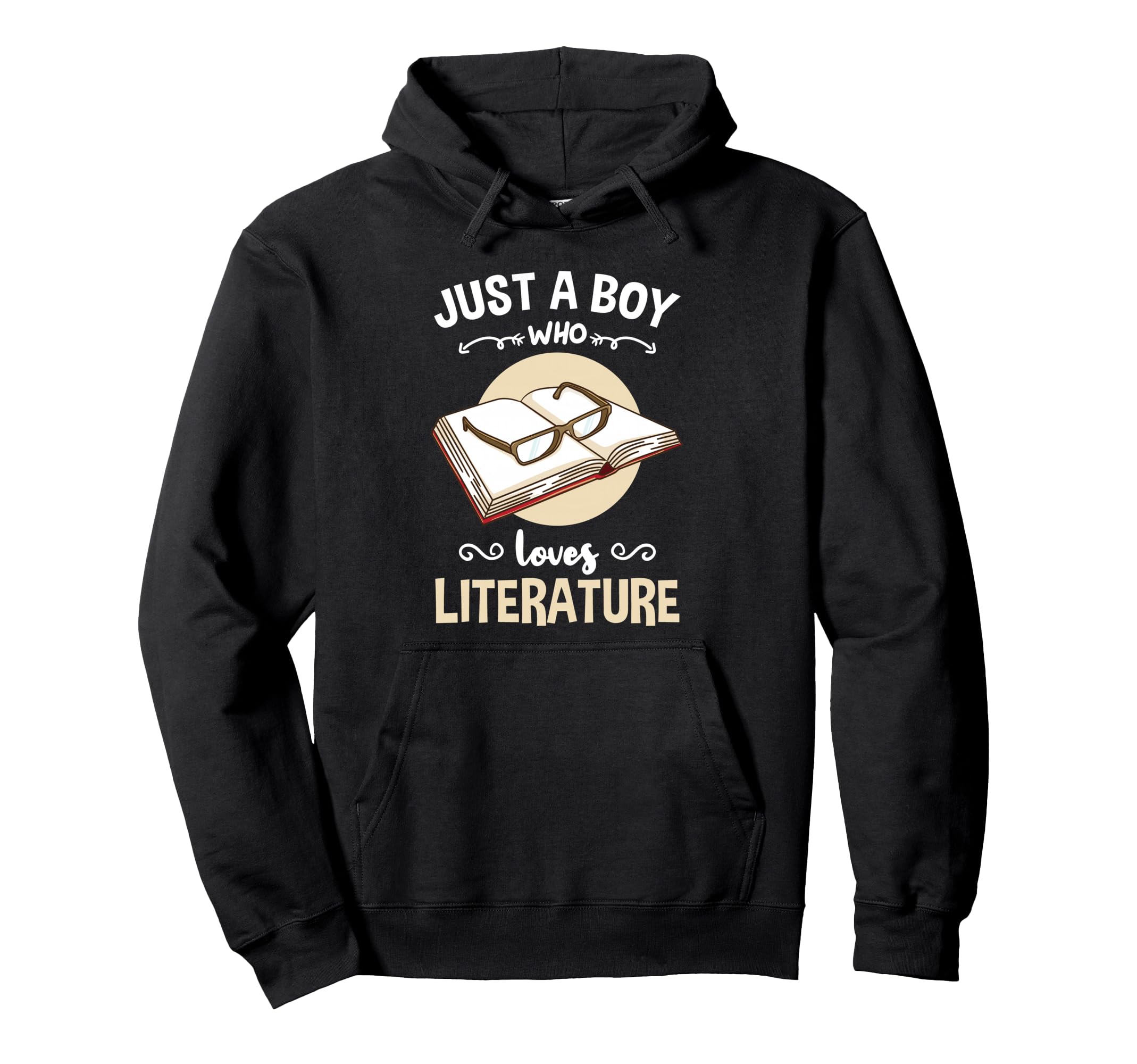 Just Who Loves Literature Reading Hoodie - Custom Art Print Men Women - T-Shirt, Sweatshirt, Hoodie