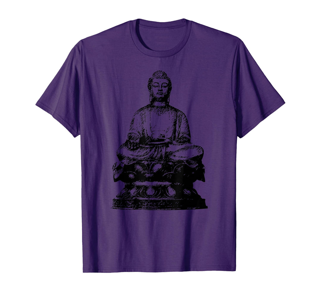 Gautama Buddha Buddhist Zen T-Shirt - Fun Novelty Design for Adults - T-Shirt, Sweatshirt, Hoodie