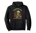 Coffee Skeleton Overstimulated But Hoodie - Aesthetic Graphic Men Women - T-Shirt, Sweatshirt, Hoodie