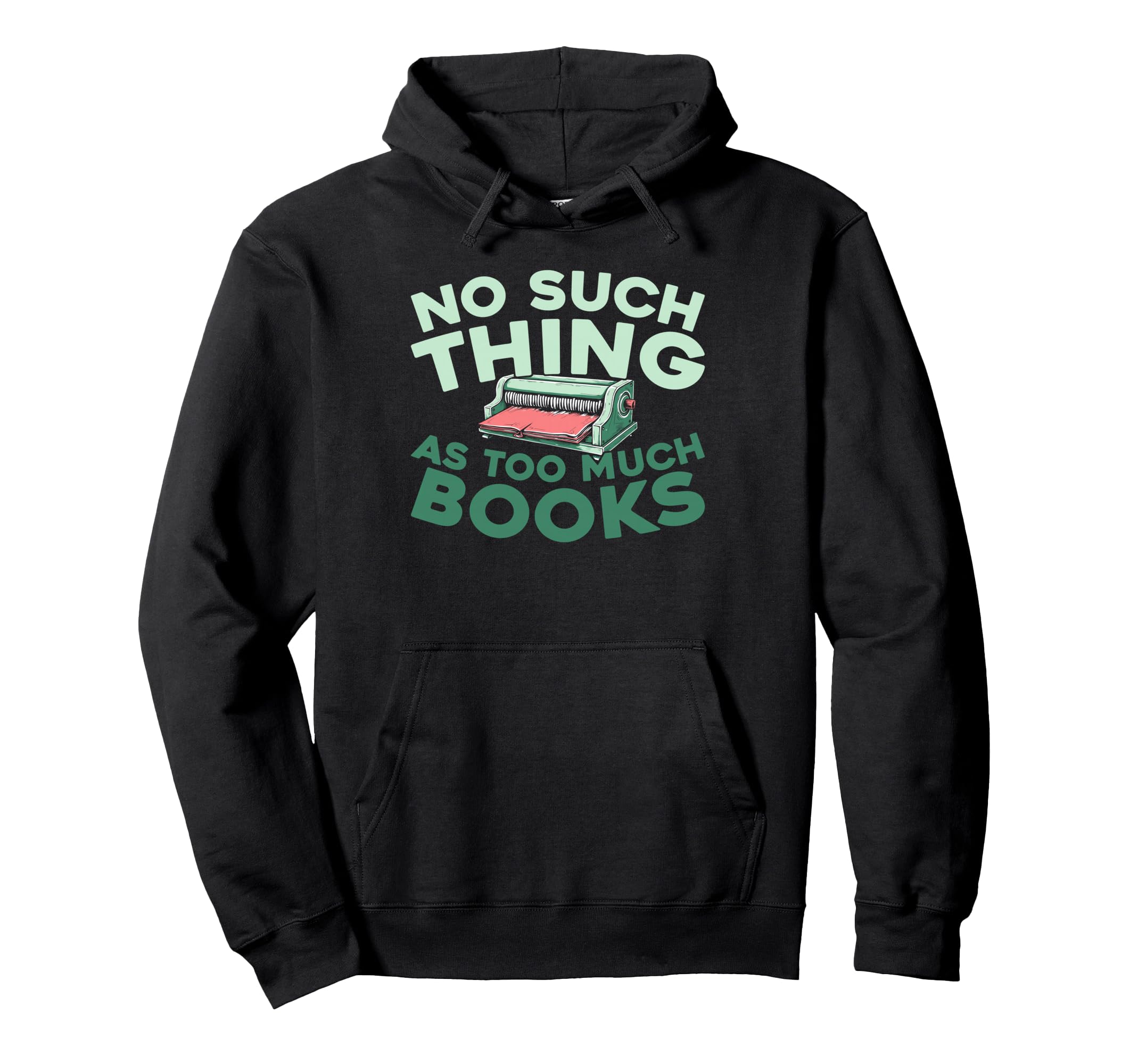 Bookworm Bibliophile Librarian Novel Hoodie - Minimalist Print for Adults - T-Shirt, Sweatshirt, Hoodie
