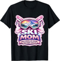 Ski Mom Like A Regular Mum Only Cooler Merch Unisex T-shirt, Sweatshirt, Hoodie, Long Sleeve Tee - T-Shirt, Sweatshirt, Hoodie