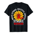Brave Strong Stroke Warrior Red T-Shirt - Streetwear Style for Adults - T-Shirt, Sweatshirt, Hoodie