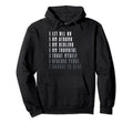 Bedtime Affirmations Adults Physical Self Hoodie - Unique Graphic Unisex - T-Shirt, Sweatshirt, Hoodie