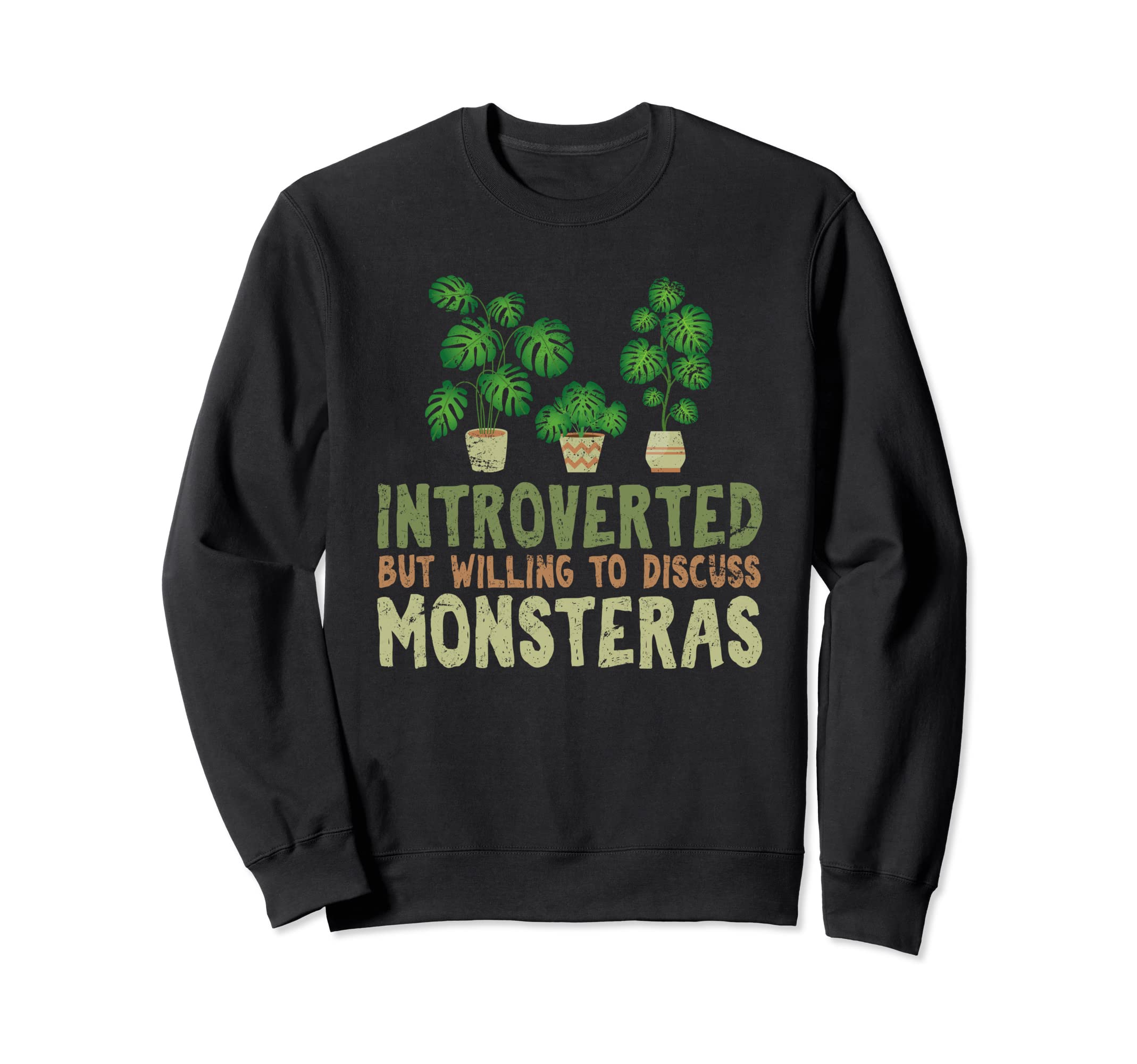 Introverted But Willing To Discuss Sweatshirt - Minimalist Print Men Women - T-Shirt, Sweatshirt, Hoodie