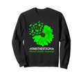 Mental Health Awareness Sunflower Sweatshirt - Graphic Print Men Women - T-Shirt, Sweatshirt, Hoodie