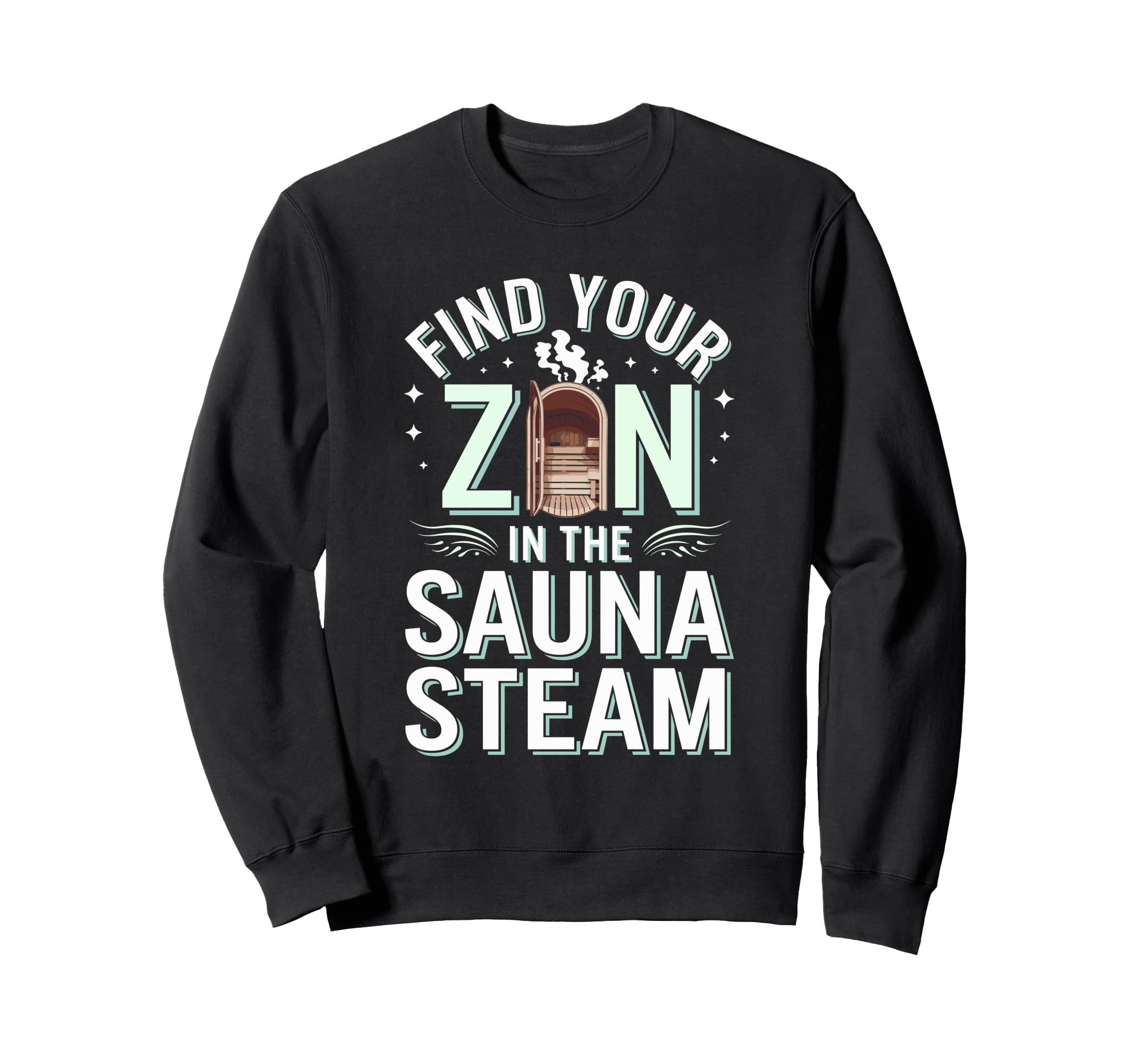 Infrared Sauna Sweat Therapy Spa Sweatshirt - Casual Everyday Wear Unisex - T-Shirt, Sweatshirt, Hoodie