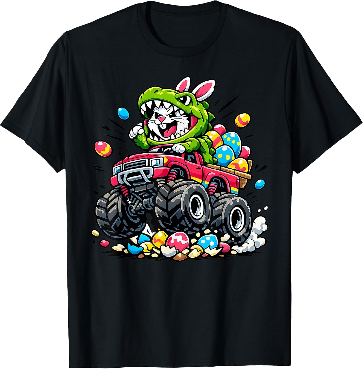 Kids Offroad Egg Hunt Graphic Unisex T-shirt, Sweatshirt, Hoodie, Long Sleeve Tee - T-Shirt, Sweatshirt, Hoodie