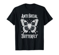 Antisocial Butterfly Introvert T-Shirt - Novelty Apparel Unisex - T-Shirt, Sweatshirt, Hoodie