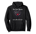 Our Love Stories Come Dark Side Hoodie - Novelty Apparel for Adults - T-Shirt, Sweatshirt, Hoodie