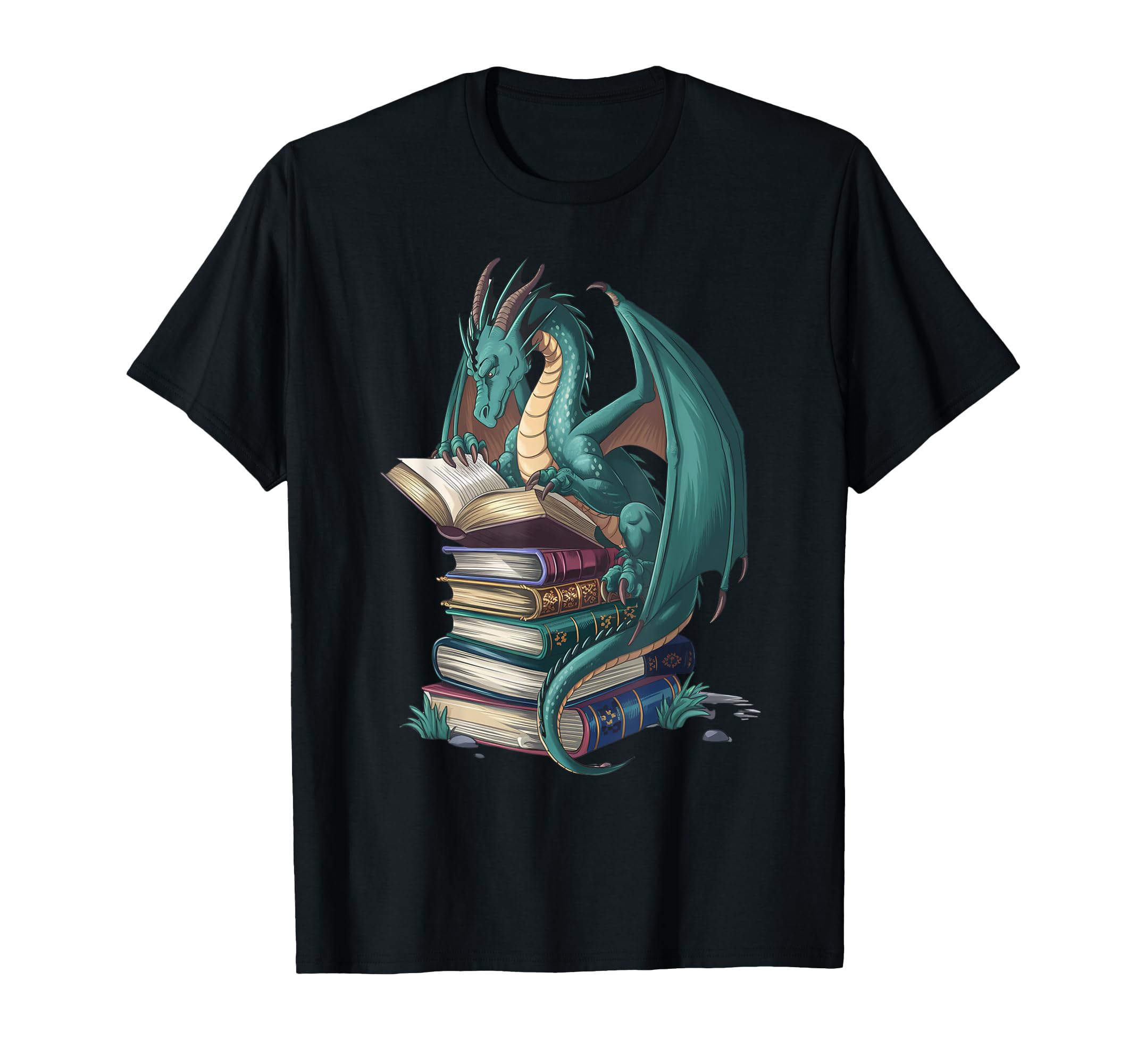 Funny Bookworm Book Dragon Im Book T-Shirt - Novelty Apparel for Adults - T-Shirt, Sweatshirt, Hoodie