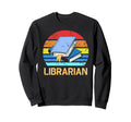 Librarian Book Reading Pride Sweatshirt - Aesthetic Graphic Unisex - T-Shirt, Sweatshirt, Hoodie