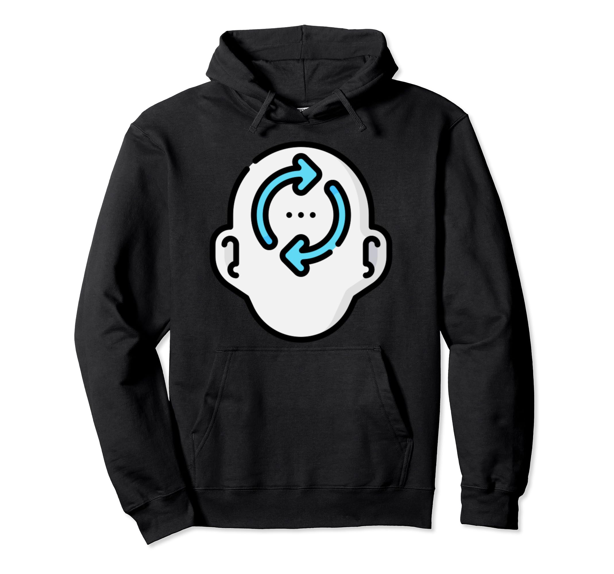 Overthinker Rumination Hoodie - Aesthetic Graphic for Adults - T-Shirt, Sweatshirt, Hoodie