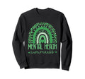 Mental Health Matters We Wear Green Sweatshirt - Trendy Graphic Men Women - T-Shirt, Sweatshirt, Hoodie
