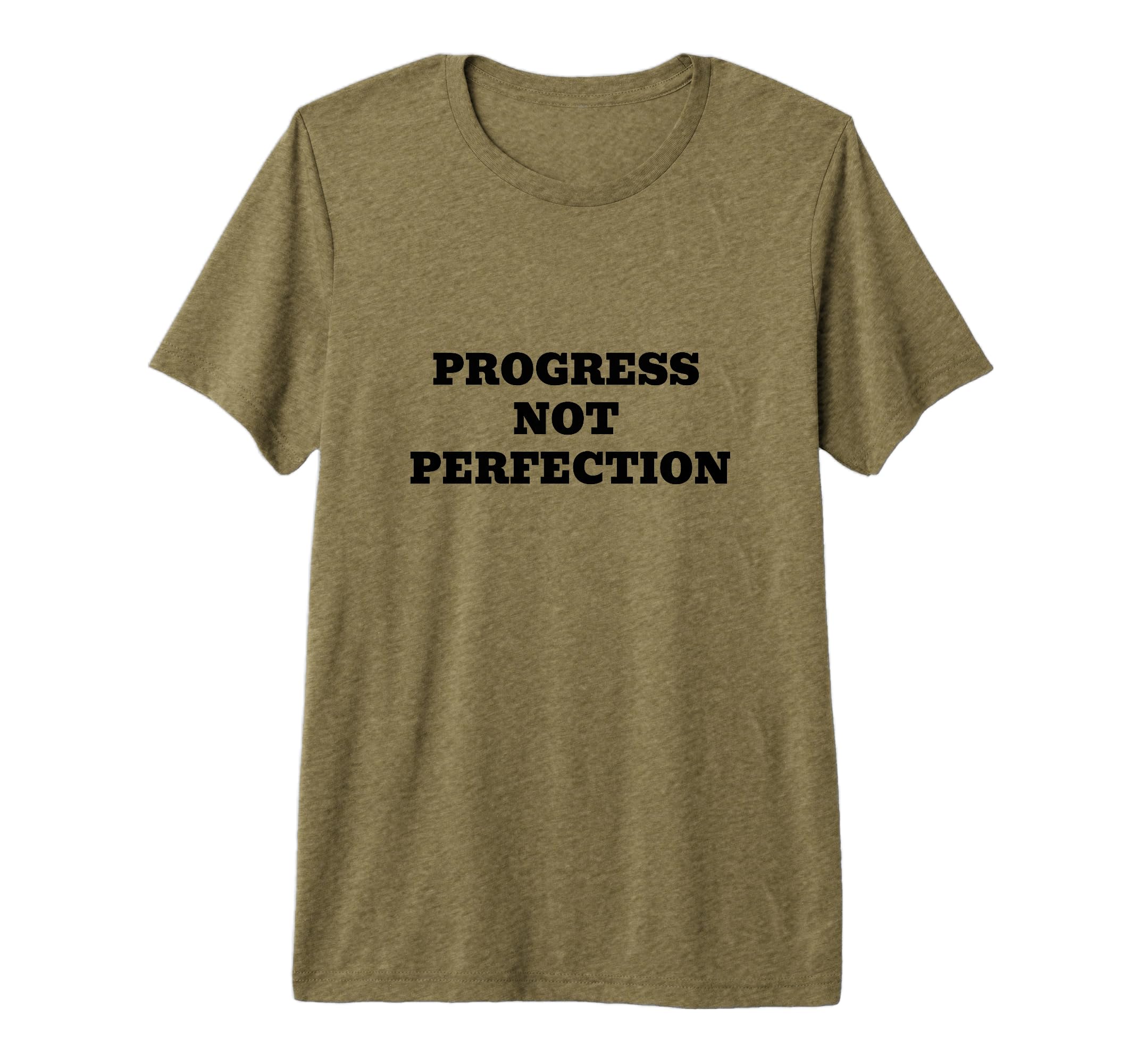 Progress Not Perfection Motivational Growth T-Shirt - Graphic Print Unisex - T-Shirt, Sweatshirt, Hoodie