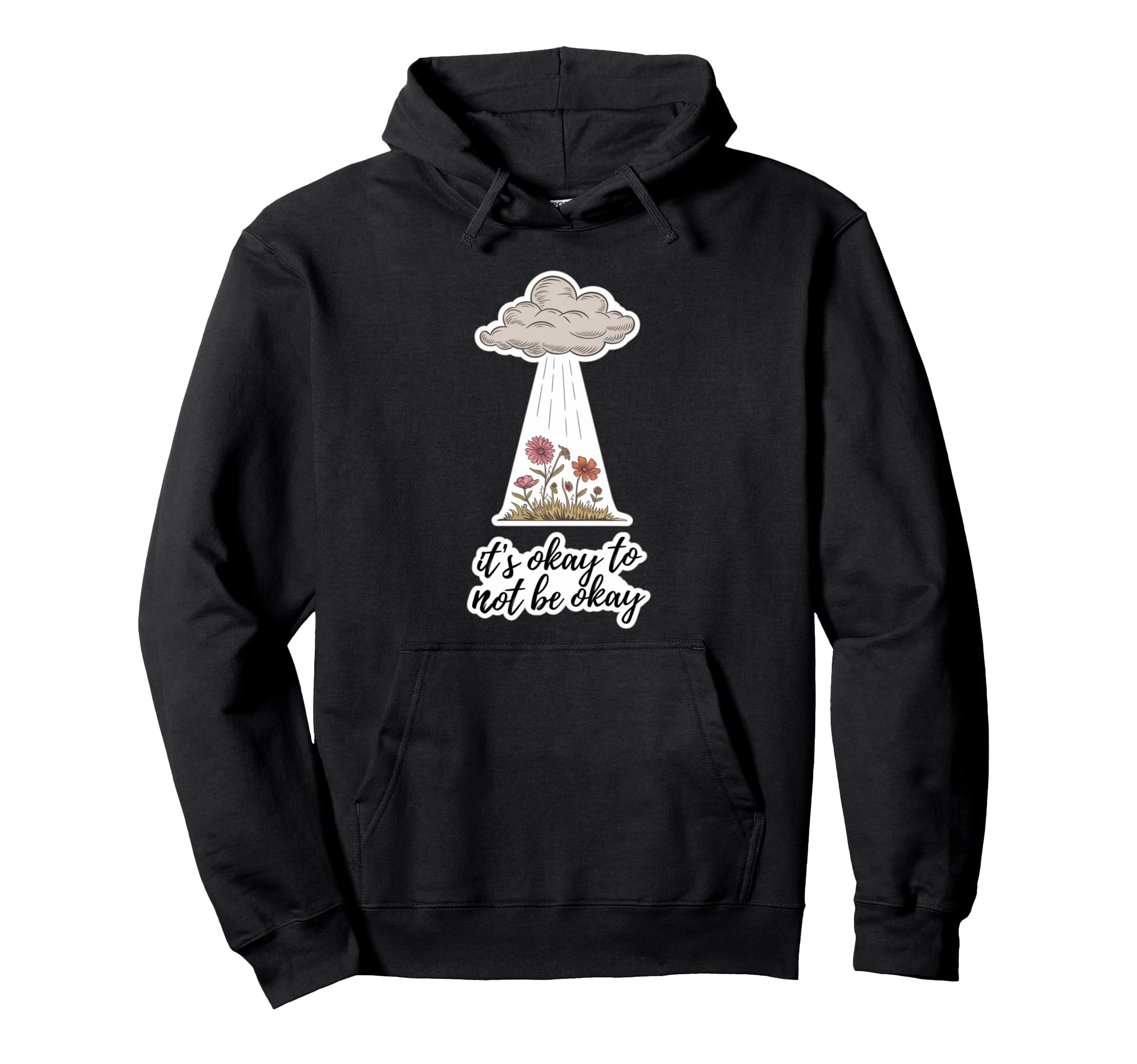 Its Okay To Not Be Okay Mental Health Hoodie - Unique Graphic for Adults - T-Shirt, Sweatshirt, Hoodie