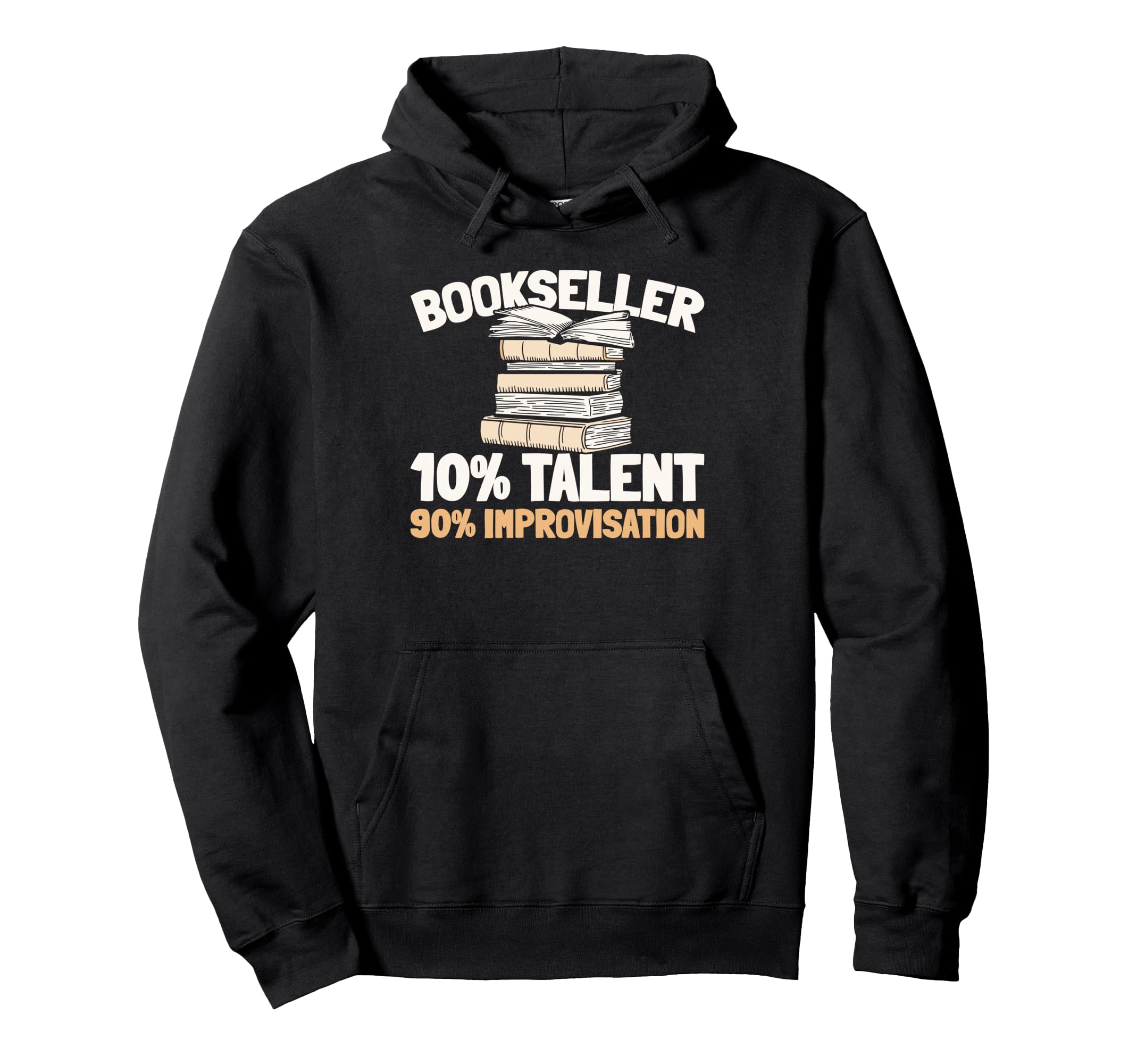 Literature Shop Retail Bookseller Hoodie - Fun Novelty Design Men Women - T-Shirt, Sweatshirt, Hoodie