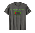 Funny Social Battery Low Power T-Shirt - Casual Everyday Wear for Adults - T-Shirt, Sweatshirt, Hoodie