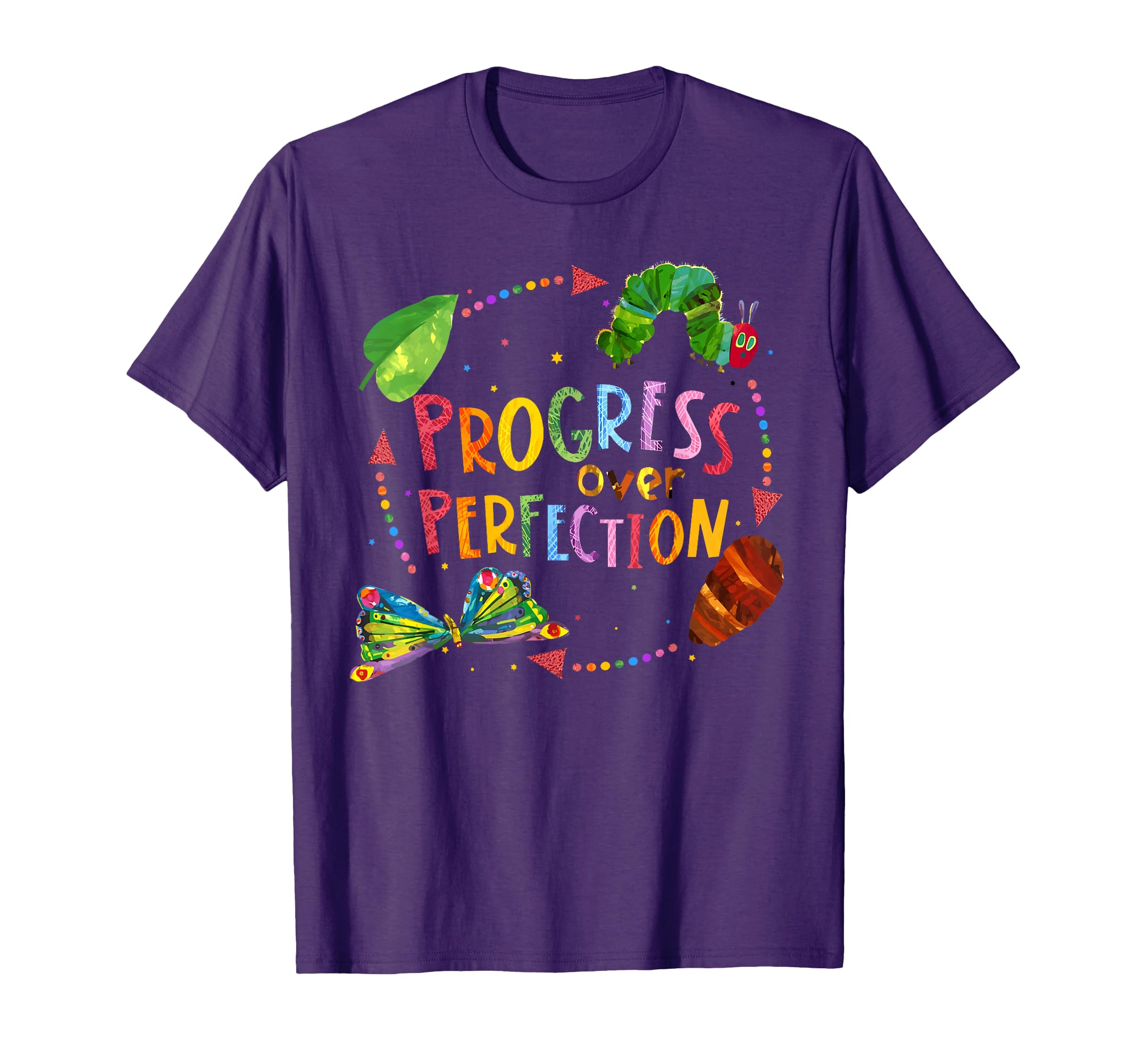 Progress Over Perfection Motivational T-Shirt - Trendy Graphic Unisex - T-Shirt, Sweatshirt, Hoodie