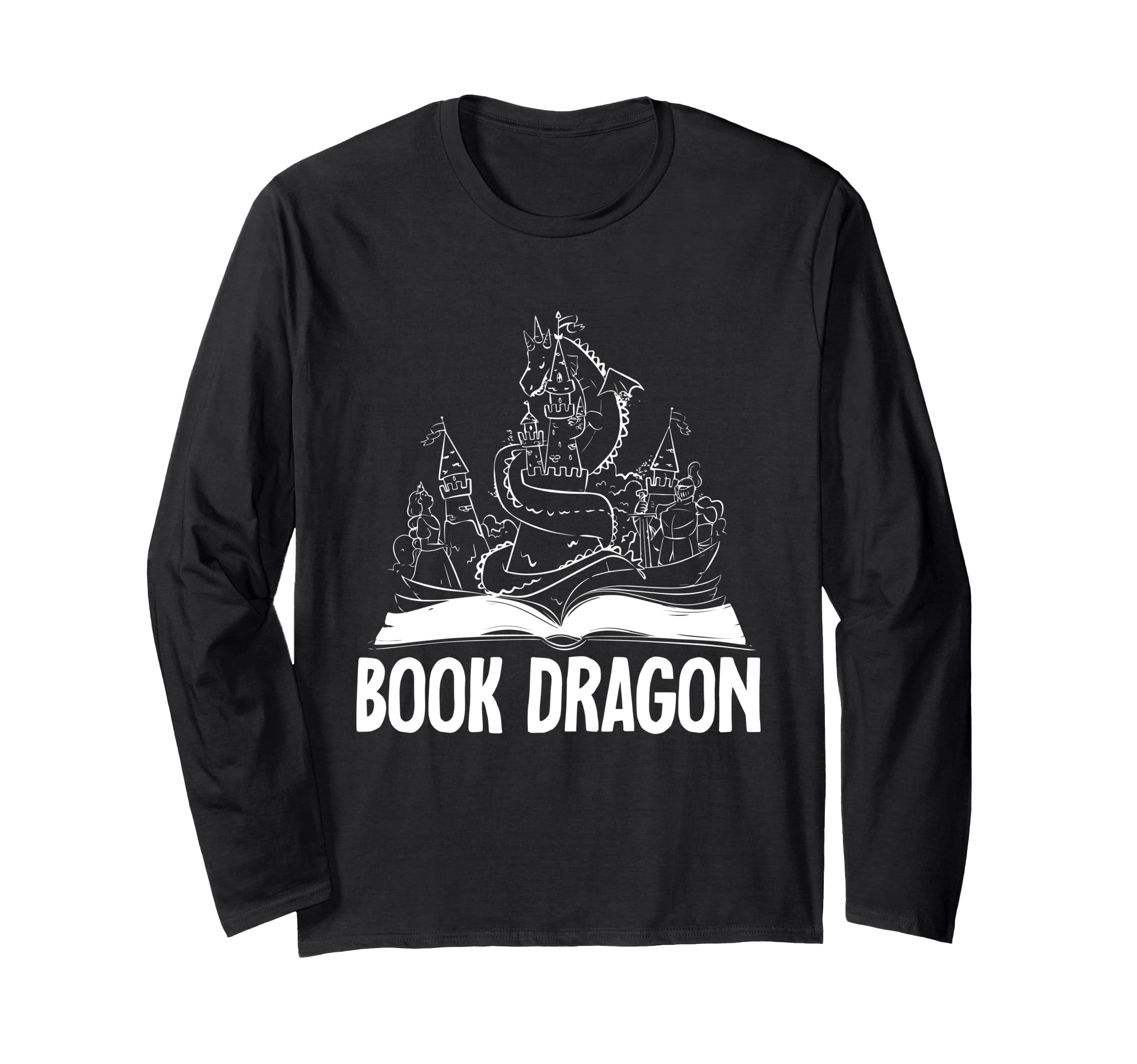 Reading Dragon Shirts Magical Book T-Shirt - Streetwear Style for Adults - T-Shirt, Sweatshirt, Hoodie