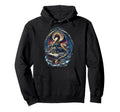 Bookwyrm Fantasy Dragon Reading Books Hoodie - Graphic Print Unisex - T-Shirt, Sweatshirt, Hoodie