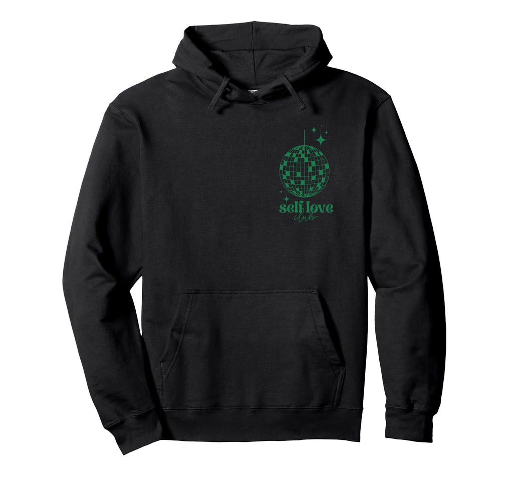 Self Love Club Aesthetic Trendy Hoodie - Trendy Graphic Men Women - T-Shirt, Sweatshirt, Hoodie