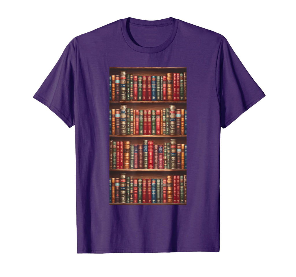 Books Read Reading Literature Library T-Shirt - Graphic Print Men Women - T-Shirt, Sweatshirt, Hoodie