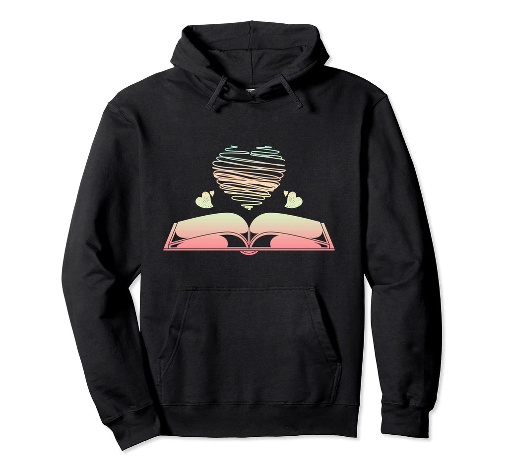 Book Reading Lover Nerd Bookworm Hoodie - Aesthetic Graphic Men Women - T-Shirt, Sweatshirt, Hoodie