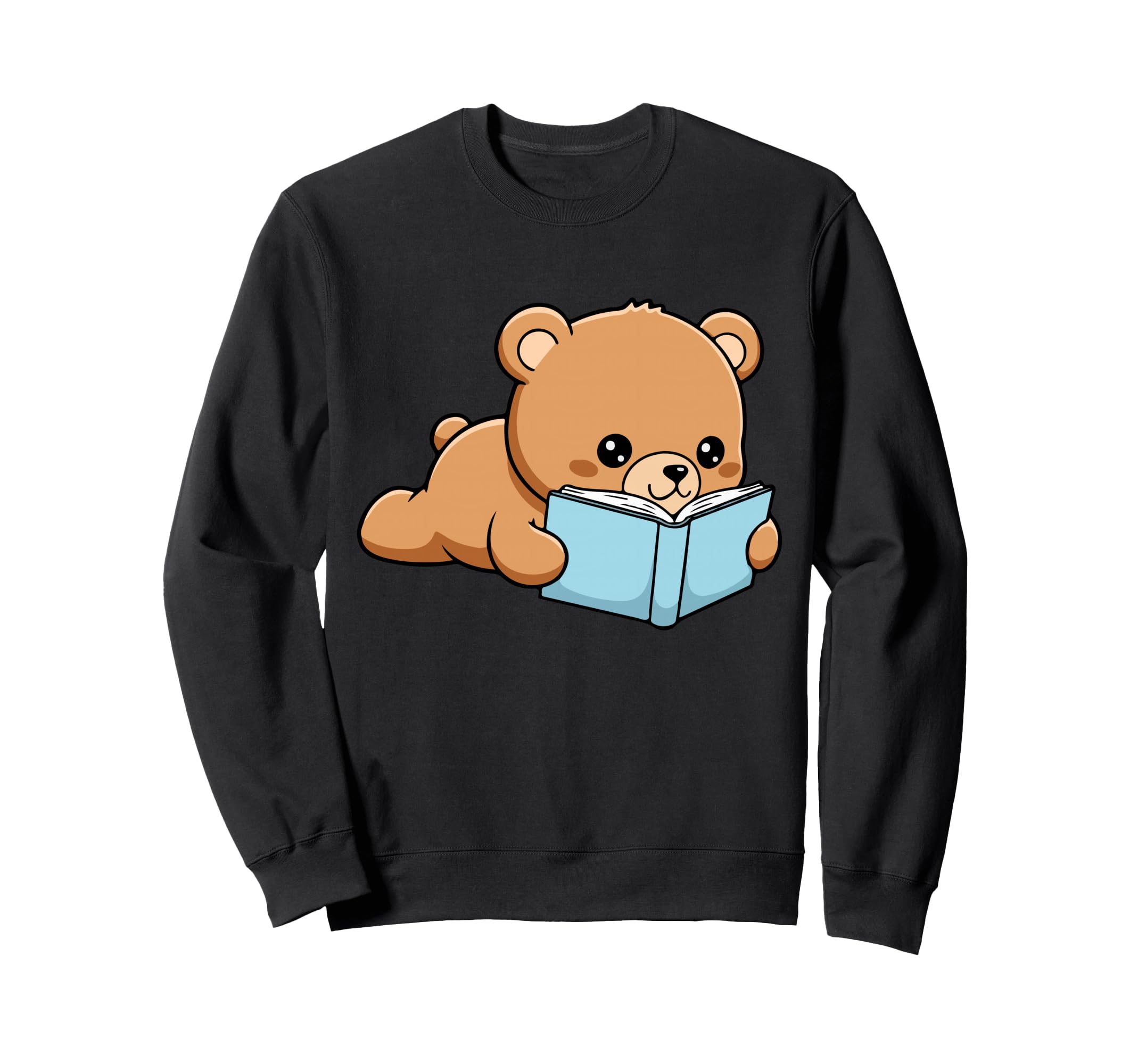 Bear Reading Book Day National Sweatshirt - Streetwear Style Men Women - T-Shirt, Sweatshirt, Hoodie