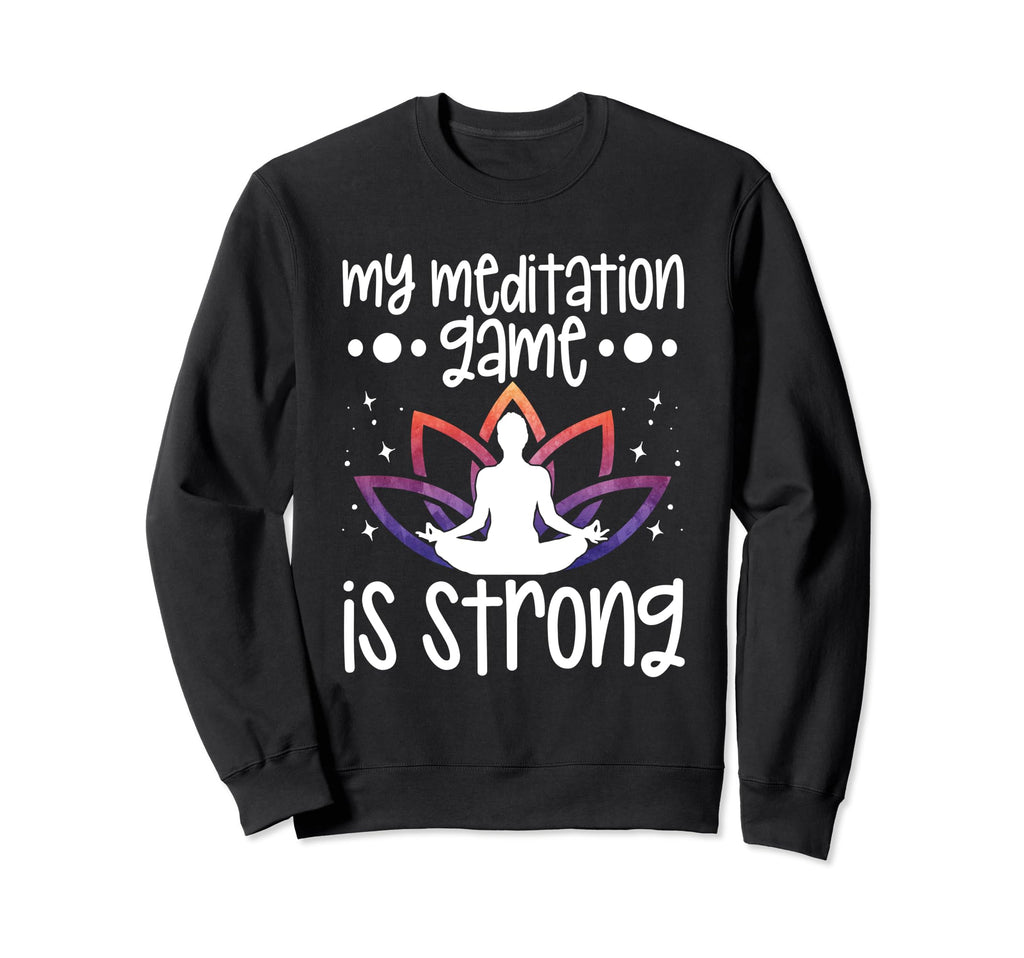 Meditation Yoga Spiritual Peace Sweatshirt - Trendy Graphic Men Women - T-Shirt, Sweatshirt, Hoodie
