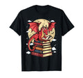 Dragon Reading Book Dragons And T-Shirt - Custom Art Print for Adults - T-Shirt, Sweatshirt, Hoodie