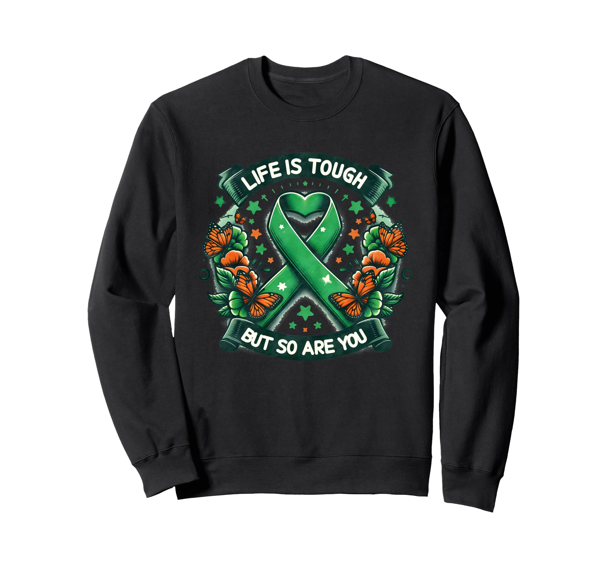 Mental Health Awareness Month End Sweatshirt - Unique Graphic Men Women - T-Shirt, Sweatshirt, Hoodie