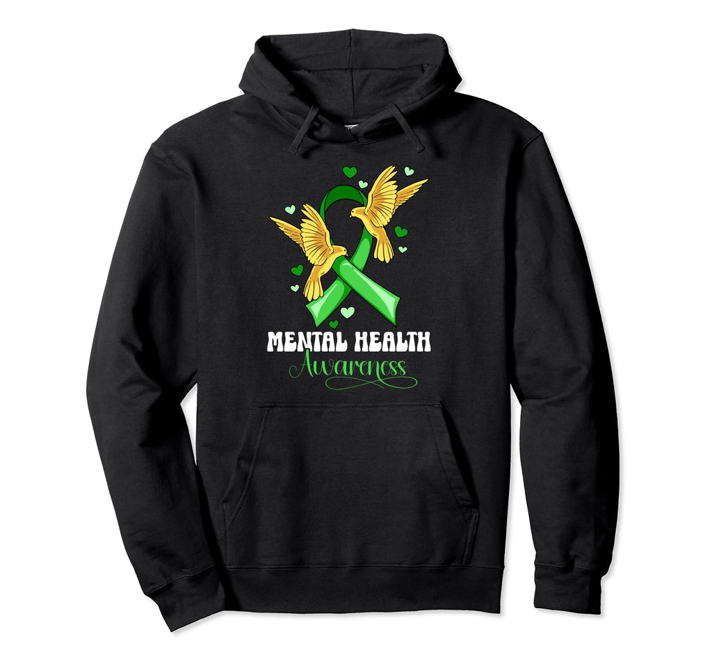 Mental Health Awareness Hoodie - Trendy Graphic for Adults - T-Shirt, Sweatshirt, Hoodie