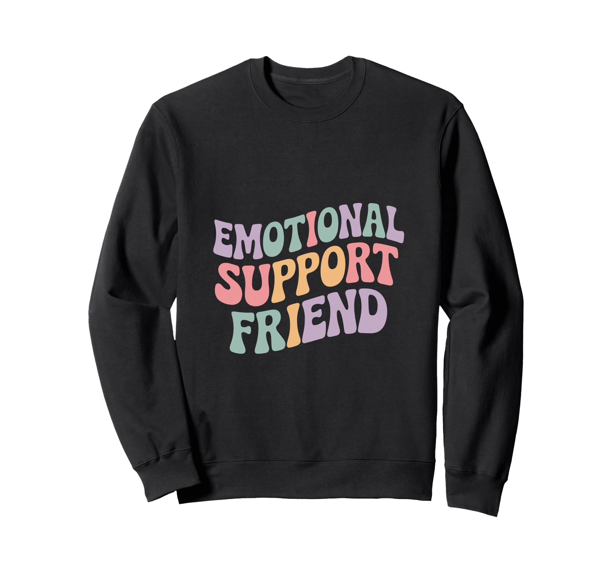 Emotional Support Friend Do Not Pet Hoodie - Aesthetic Graphic Men Women - T-Shirt, Sweatshirt, Hoodie