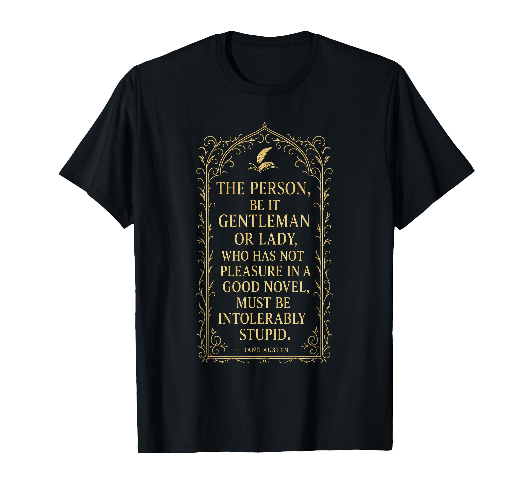 Northanger Abbey Jane Austen Book Lover T-Shirt - Trendy Graphic Men Women - T-Shirt, Sweatshirt, Hoodie