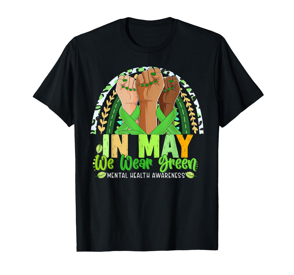 Hand Rainbow May I Wear Green T-Shirt - Casual Everyday Wear for Adults - T-Shirt, Sweatshirt, Hoodie